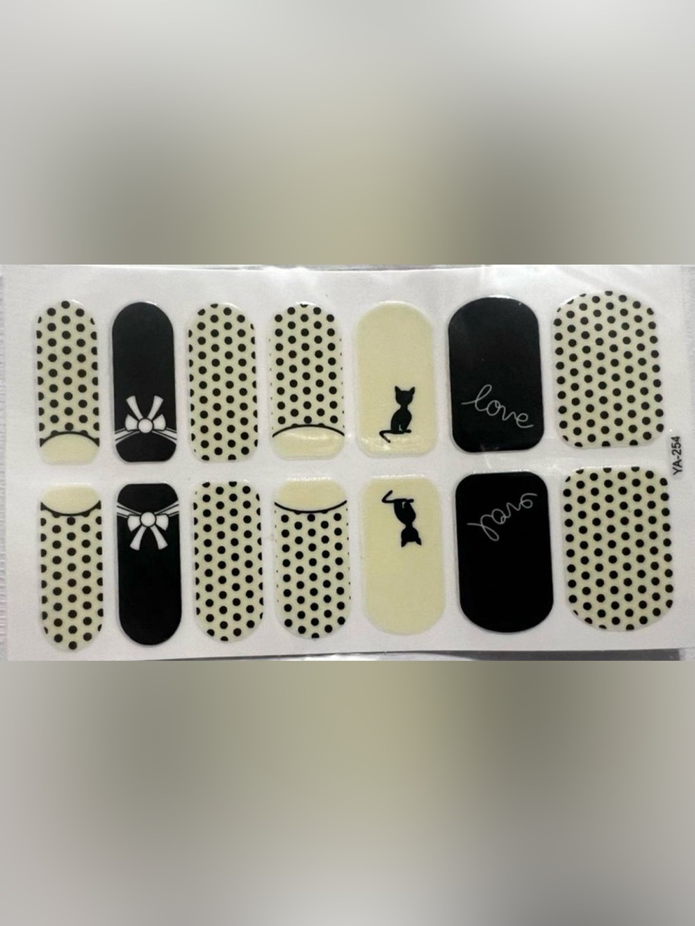 $1 Cat Polka Dot Nail Wraps$1 With any $10 ORDER OR MORE